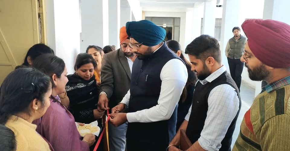 Deputy Commissioner inaugurated the creche in the District Administrative Complex